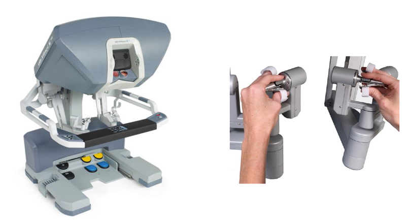 Fig. 5. Consola de sistemas S y Si. Controles de mando.